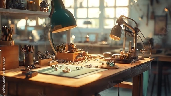 Fototapeta An Innovative Workspace with Walls That Transform into Screens