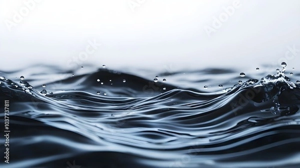 Obraz Water Droplets Splashing