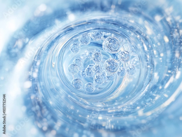 Fototapeta 渦と泡のイメージ