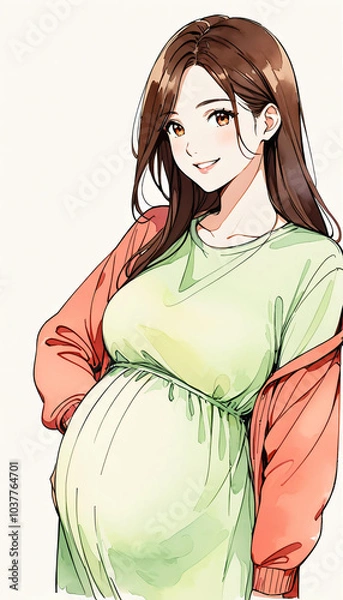 Fototapeta 妊婦さん