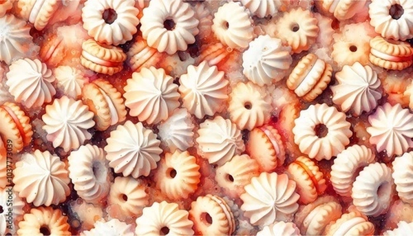 Obraz food pattern texture background