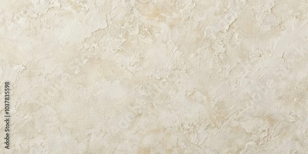 Fototapeta Close-up of a milk white color venetian plaster wall background