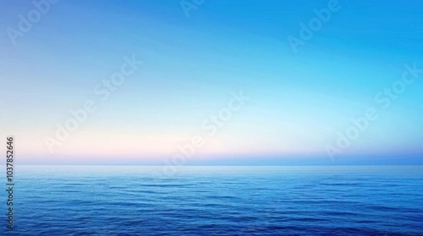 Fototapeta Serene Ocean Horizon