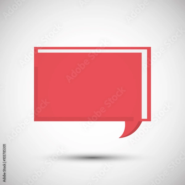 Fototapeta Bubble icon design 