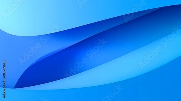 Fototapeta Abstract 3d render, modern background design with geometric shapes