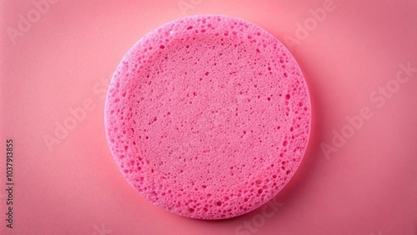 Fototapeta Pink gradient circle effect overlay