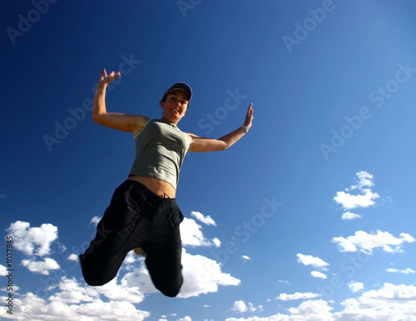 Fototapeta trying to fly