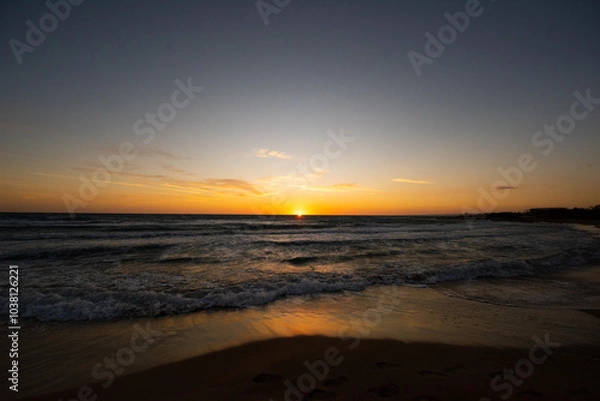 Obraz sunset at the beach