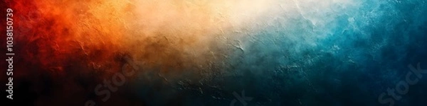 Fototapeta Mesmerizing Blurred Abstract Color Gradient Texture Poster Banner Design