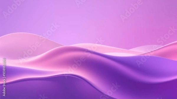 Fototapeta Soft gradient smooth liquid abstract background.