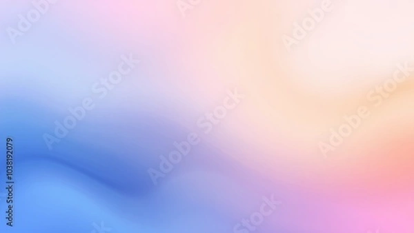 Fototapeta Soft gradient smooth liquid abstract background.