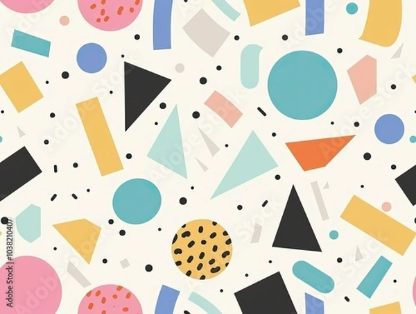 Fototapeta Abstract seamless pattern