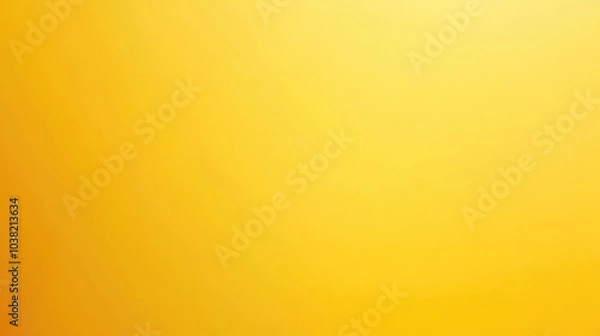 Fototapeta Bright yellow gradient background shading from light to dark