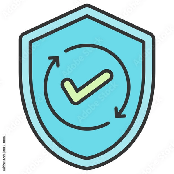 Fototapeta Reliability  Icon Element For Design