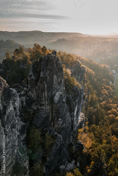 Obraz Bastei am Morgen