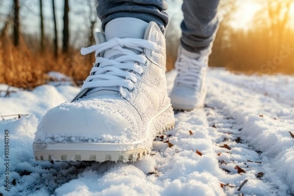 Obraz Stay Active in Winter with Snowboarding Explore Snowy Trails and Enjoy a Fun Workout Discover the Thrill of Snowboarding and Embrace the Winter Season Get Your Adrenaline Pumping with a Snowboarding