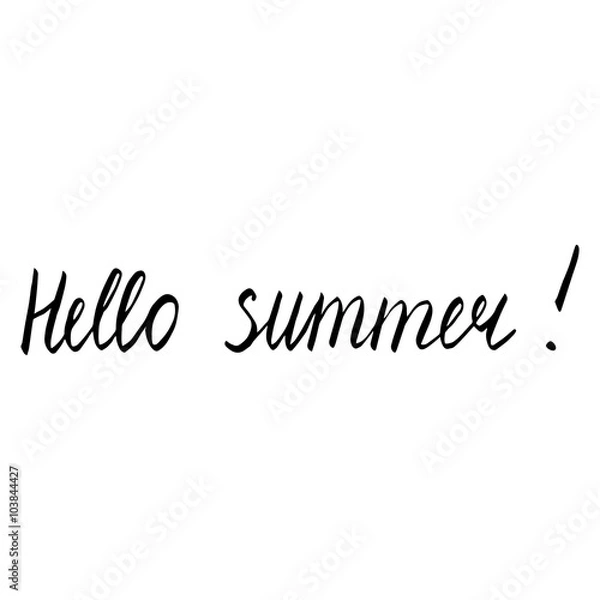 Fototapeta hello summer