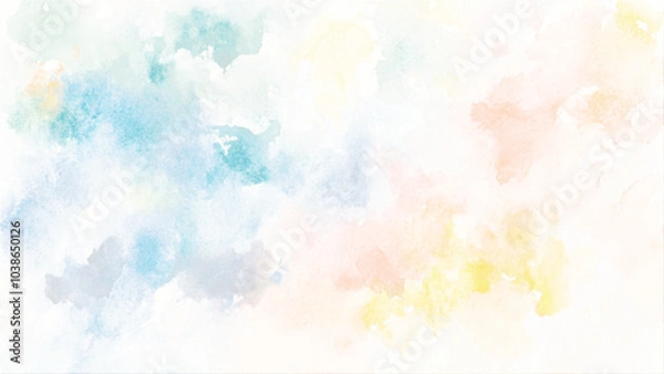 Fototapeta abstract watercolor background. watercolor background with many different colors. Vintage notebook paper. Paper texture. Abstract background.