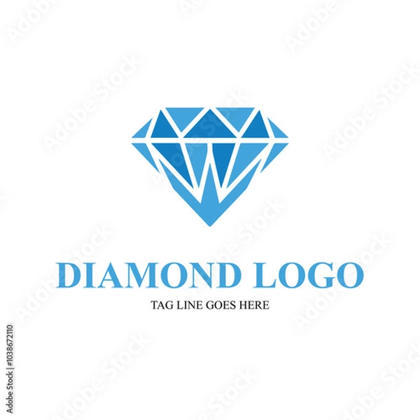 Obraz Diamond logo design