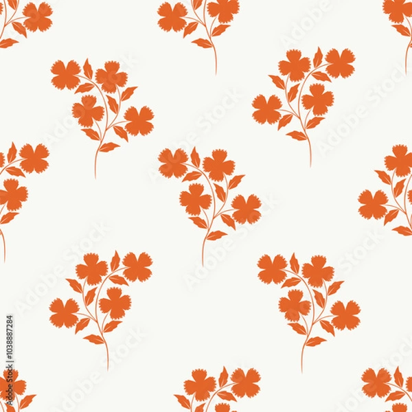 Fototapeta abstract flower patterns in various patterns, motifs, for textures, backgrounds and other digital needs