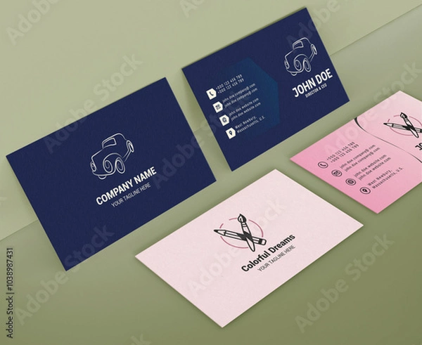 Obraz Business Card Design