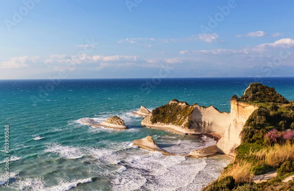 Fototapeta Corfu coast