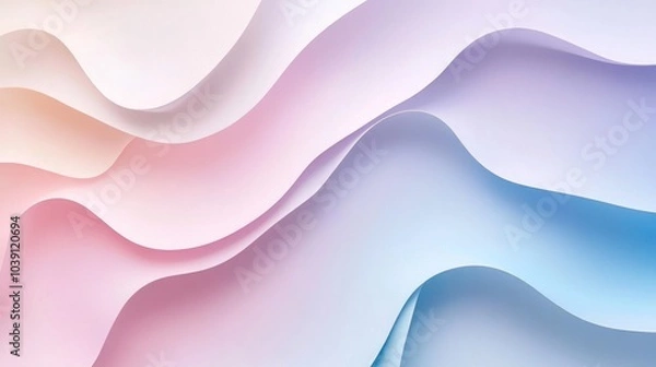 Fototapeta Abstract pastel background with soft gradients and gentle transitions