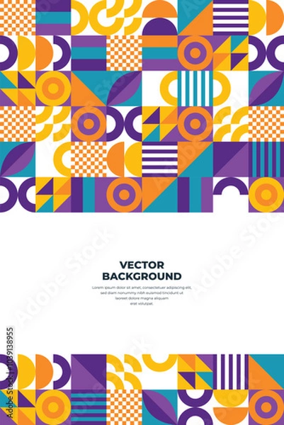 Obraz colorful geometric; polygon shape; mosaic; polygonal; abstract geometric; pattern shape; background geometric; abstract polygon; geometric pattern; colorful shapes; abstract colorful; background