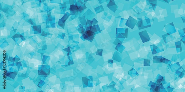 Fototapeta 青　和紙　模様　背景	