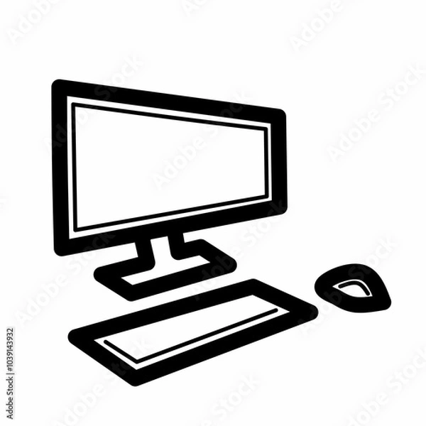 Obraz Eraser black icon with white background 