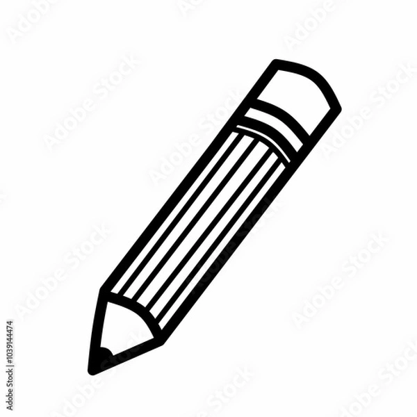Obraz Pencil icon illustration 