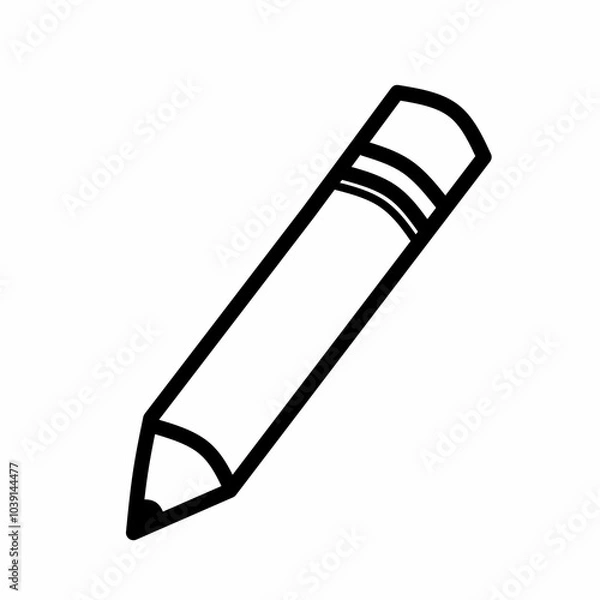 Obraz Pencil icon illustration 