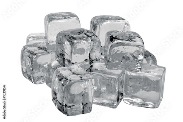 Obraz kostki lodu