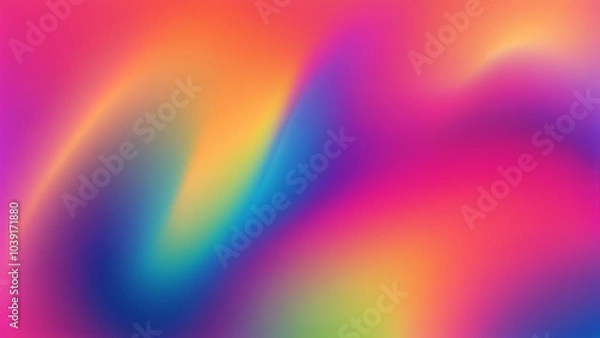 Fototapeta Abstract Vibrant gradient mesh background vector 