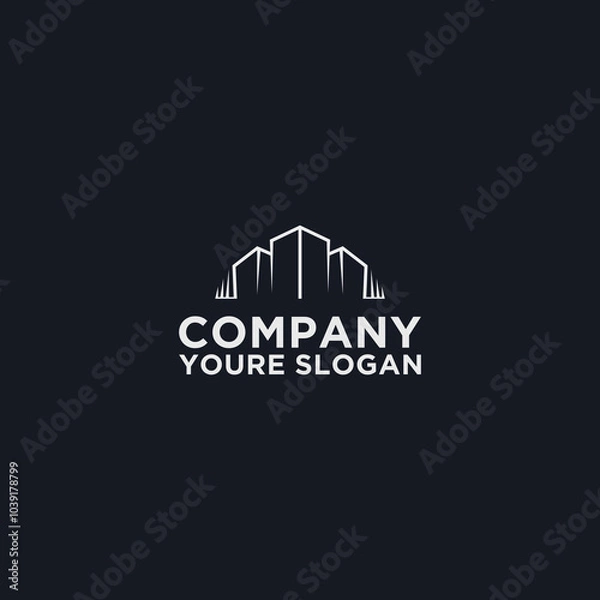 Obraz real estate logo