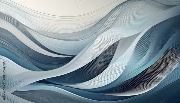 Fototapeta モダンな抽象的線の背景modern abstract lines background