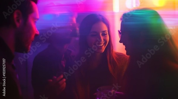 Fototapeta Friends at the Bar