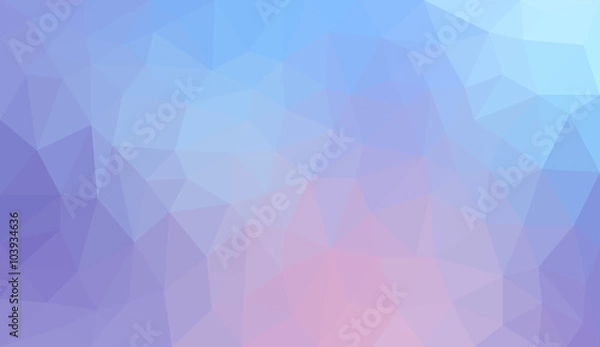 Obraz Gradient abstract polygon background