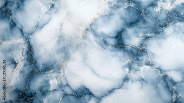 Obraz Blue Marble Abstract Background Wallpaper