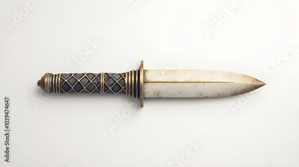 Obraz Aztec Ceremonial Dagger