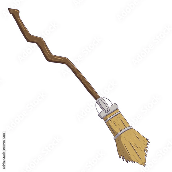 Obraz Broom illustration