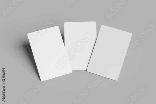 Obraz Playing Card Blank Mockup