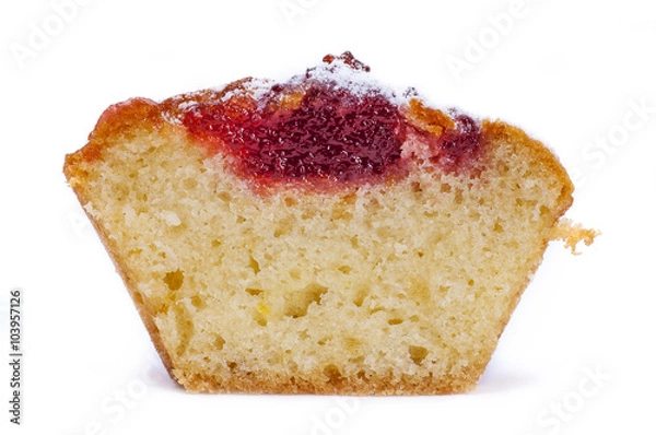 Fototapeta cake with jam