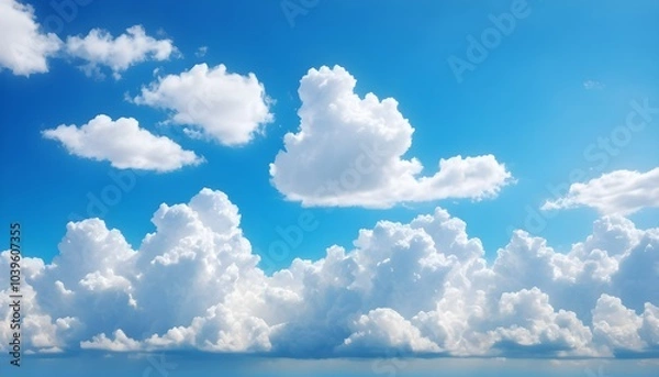 Fototapeta Infinite Blue: Embracing the Boundless Sky