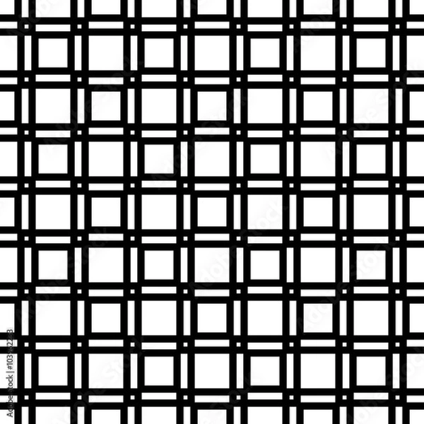 Fototapeta Seamless wallpaper pattern. Modern stylish texture. Geometric background