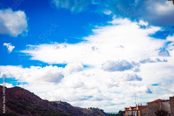 Obraz sky and clouds