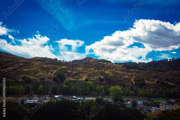 Obraz clouds in the sky