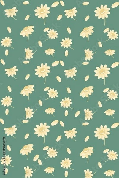 Obraz seamless pattern with flowers