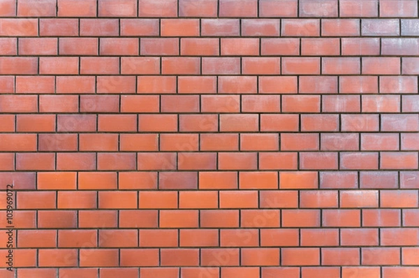 Fototapeta Red brick wall texture background