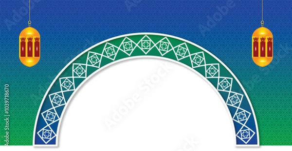 Obraz islamic background vector